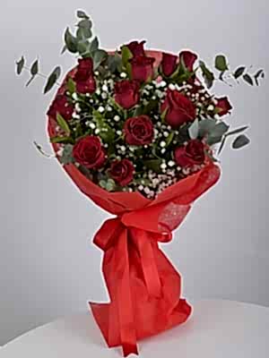 15 Kirmizi G�l Buketi